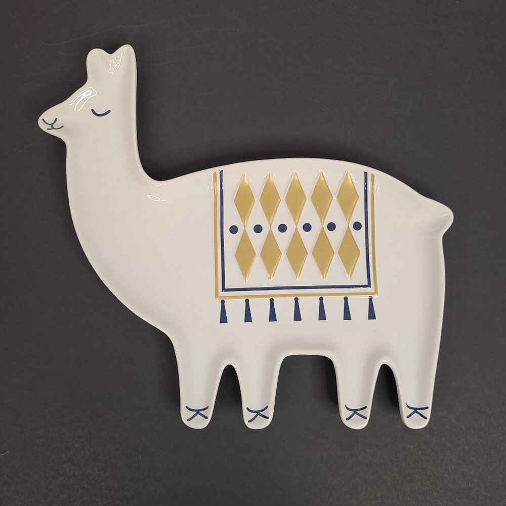 Now Designs Lupe Llama Shaped Dish - New